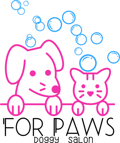 For paws doggy salon logo, a pet Groomer in White River